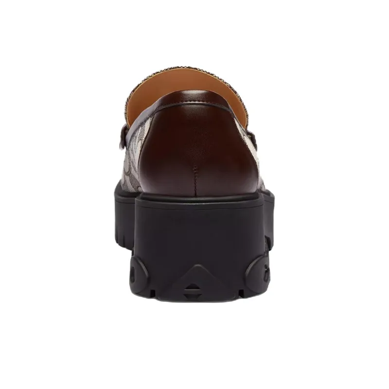 COACH Loafers Women's Brown-4