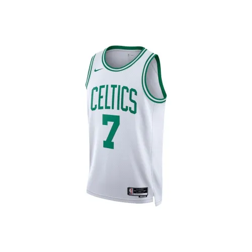 NBA Boston Celtics Team Basketball Jerseys Unisex White