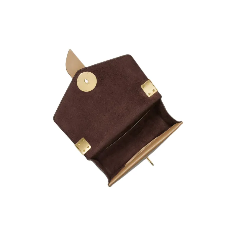 MICHAEL KORS Greenwich Artificial Leather With Cow Leather Crossbody Bag, Shoulder Bag Small Size Women's-6