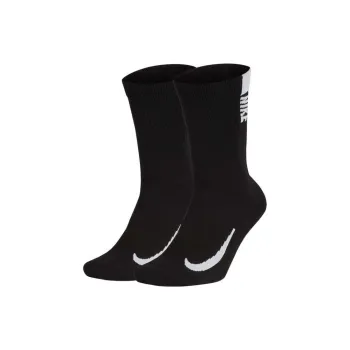 Nike Knee High Socks Unisex 2 Pack Black