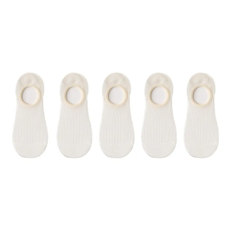 AUGUST Women's No Show Socks-5