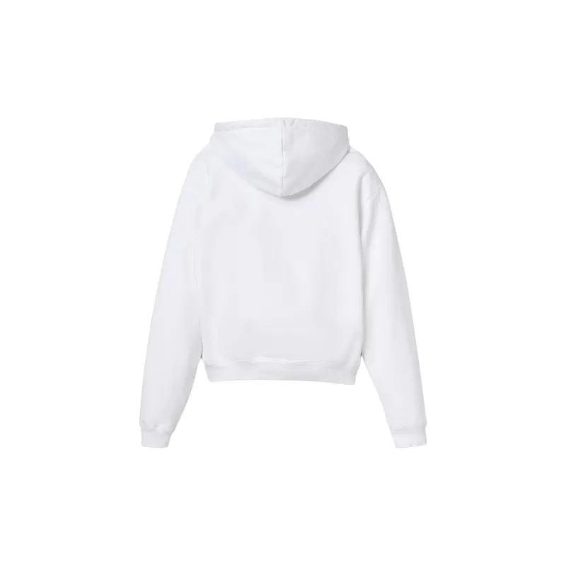 MARC JACOBS Logo Embroidered Drawstring Hoodie-1