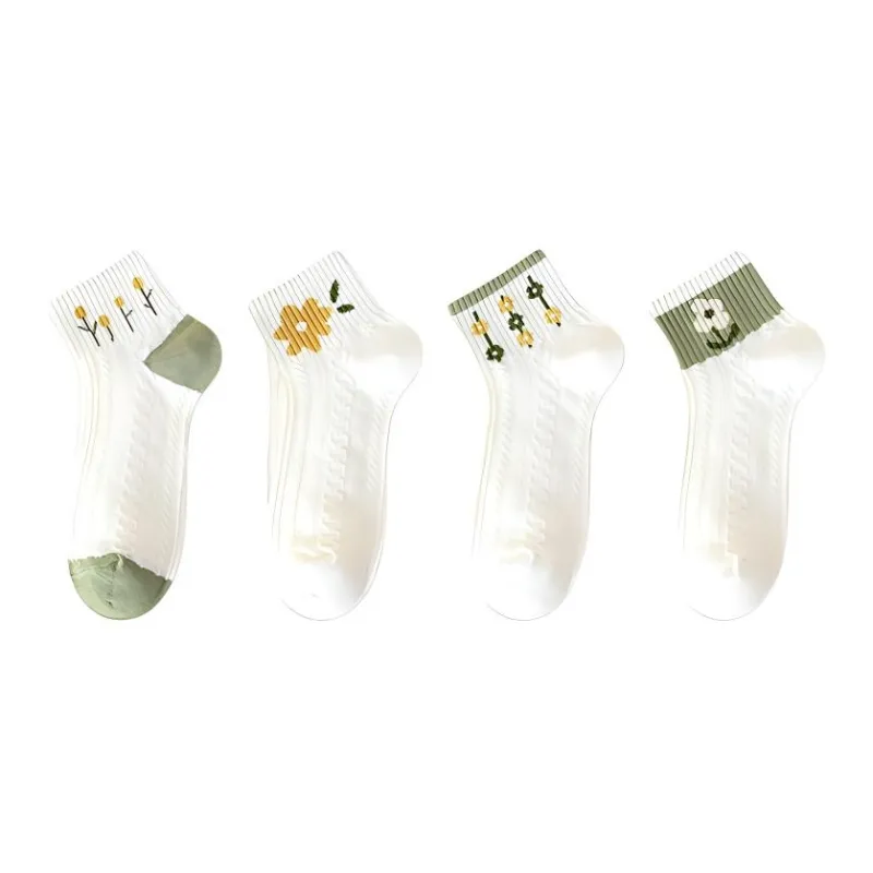 MIIOW Ankle Socks Women's 4 Pack-3