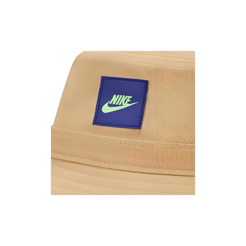 Nike Cotton Bucket Hats Unisex Khaki-2