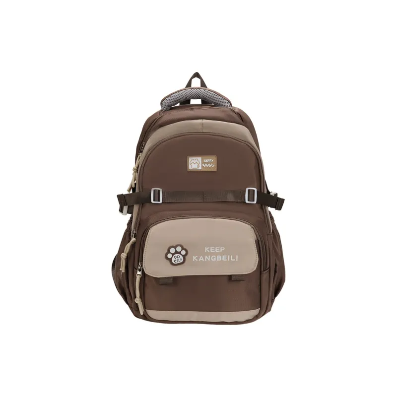 NX DOUGHNUT Nylon Backpack Unisex Navy Blue/Black/Purple/Green/Pink/Brown-12