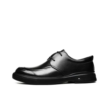 CHINT Dress Shoes Men Low Top Black