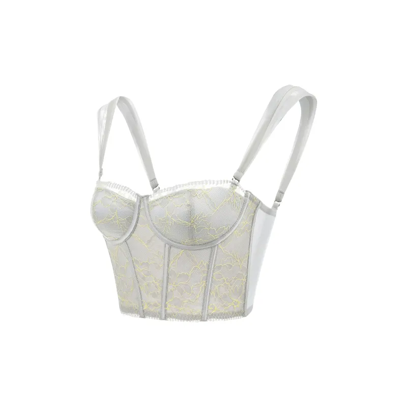 Yiner Life Camisole With Anti-Sagging Technology Women's Silver Gray-1