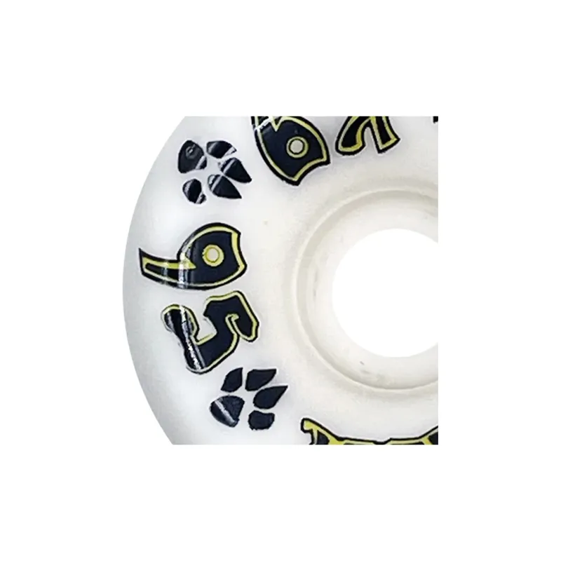 DOGTOWN Skateboard Wheels Land Surfboards 57mm X 95a-White-2