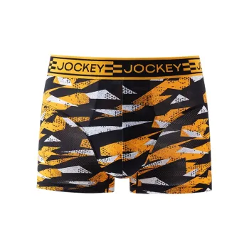 JOCKEY Underpants Men's Bright Yellow Print