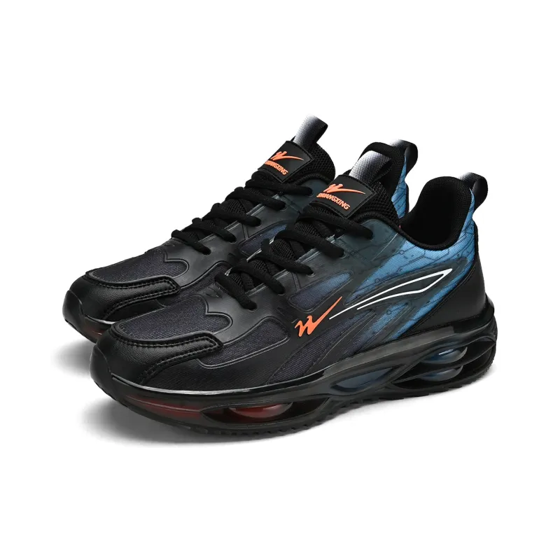 Binary Cushioned Anti-Slip Wear-Resistant Waterproof Breathable Lightweight Low-Top Casual Shoes Men's-4
