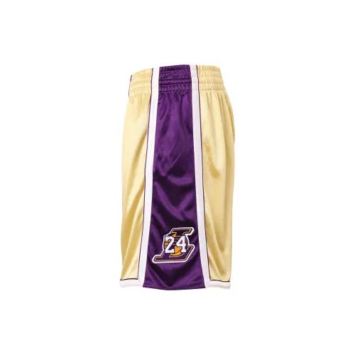 Mitchell Ness Basketball Shorts Unisex Gold