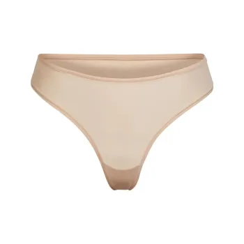 SKIMS FITS EVERYBODY THONG Underpants Women's 1 Pack MICA/Mica