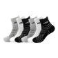2 Set 6 Pack (Black/Gray/White)