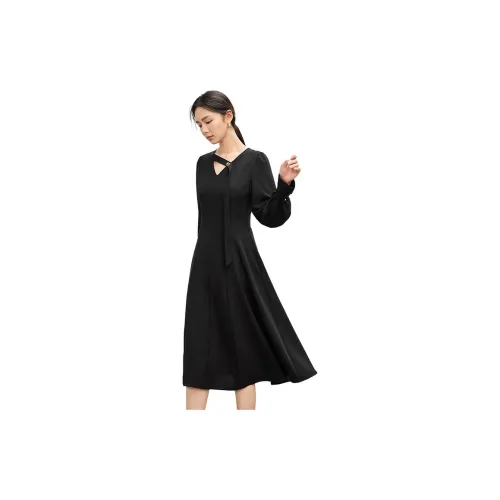 SENTUBILA Long-Sleeved Dresses Women's