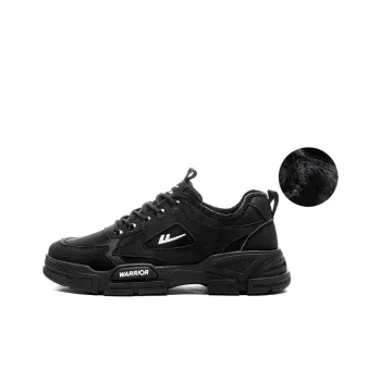 Warrior Wear Resistant Water Resistant And Warm Low Top Outdoor Shoes Men's Black