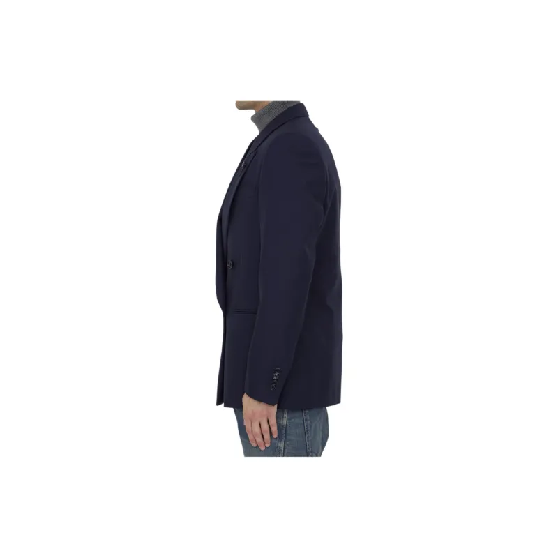 LARDINI Brooch detail Blazer-1