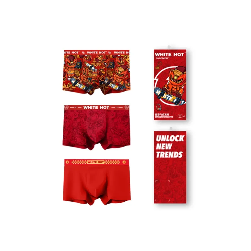 WHITE HOT Underpants Men's 214 Premium Box Recommendation-1