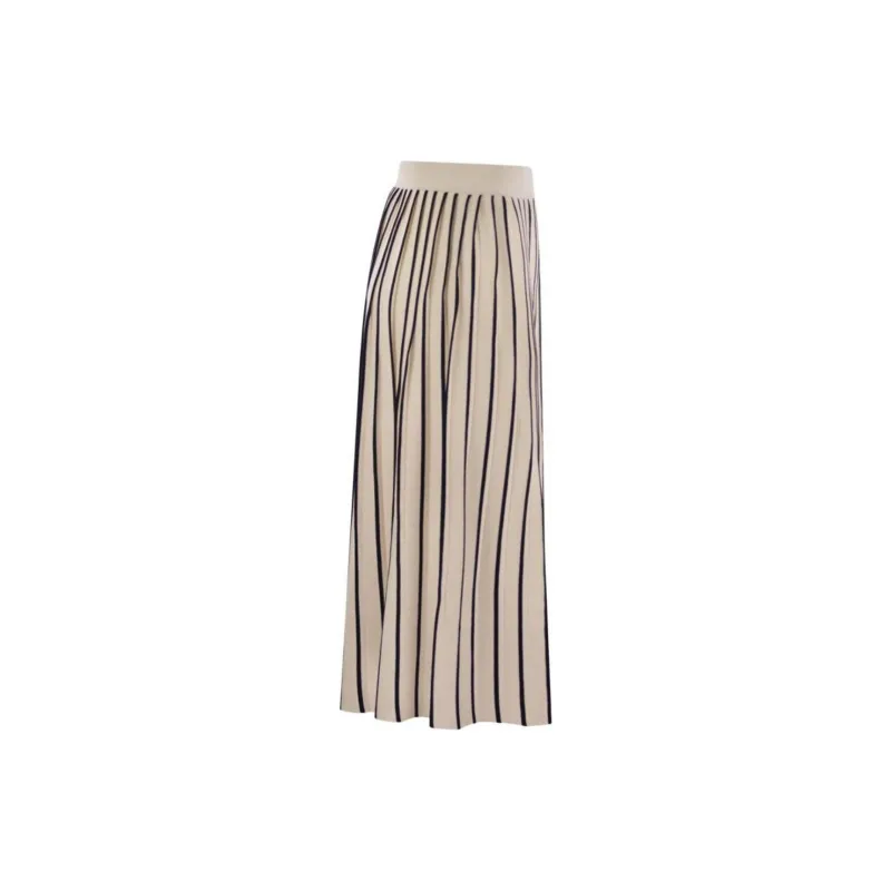 WEEKEND MaxMara Finance Pleated Midi Skirt-2