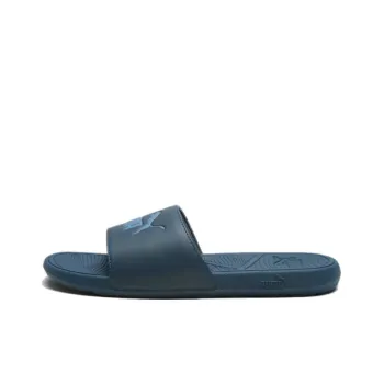 PUMA Cool Cat 2.0 Quiet Slip Resistant Abrasion Resistant Slide Slippers Men's Blue