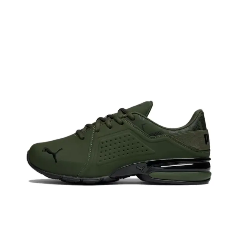 PUMA VIZ RUNNER REPEAT Anti Slip Wear Resistant Low Top Training Running Shoes Men's Jasper-0