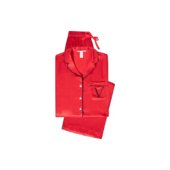 Victoria's Secret Pajama Set Women's Red