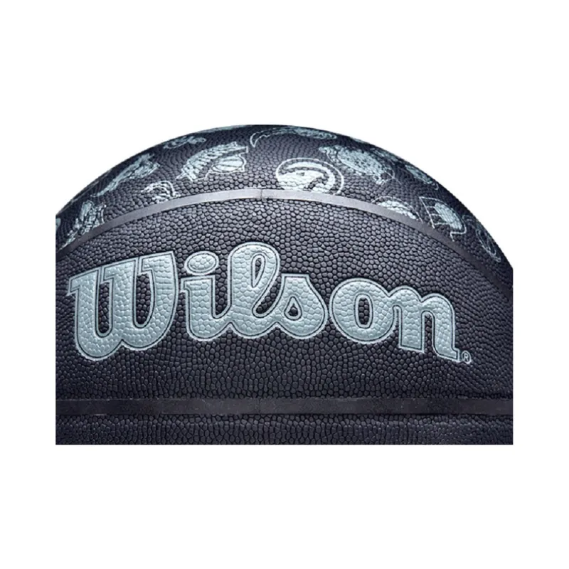 NBA PU Basketball Multicolor Black Size 7 Training Unisex-2