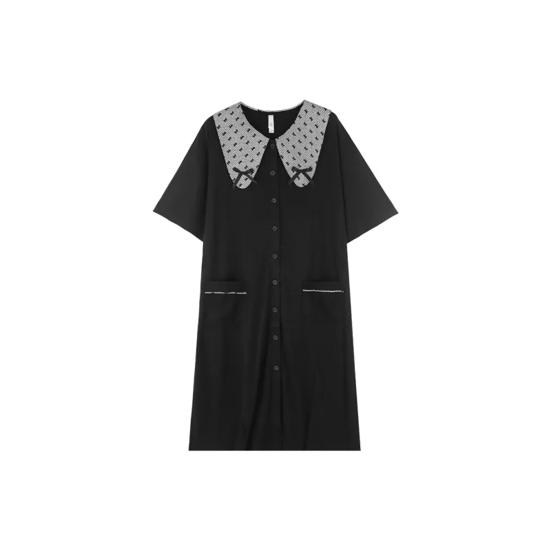 X QINGE Women's Nightgowns-0