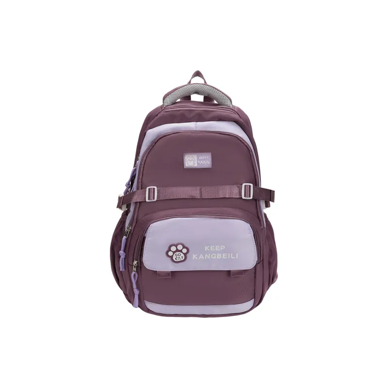 NX DOUGHNUT Nylon Backpack Unisex Navy Blue/Black/Purple/Green/Pink/Brown-8