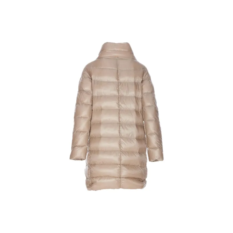 HERNO Logo Plaque Long Sleeved Jacket-1