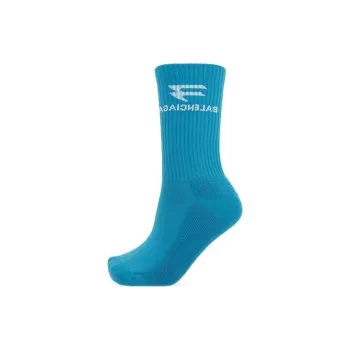 Balenciaga Mid-Calf Socks Regular Fit Men's 1 Pack Blue