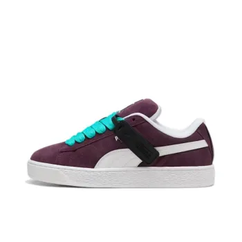 PUMA Mercedes AMG Petronas F1® Anti Slip Wear Resistant Low Top Skateboard Shoes Unisex Burgundy