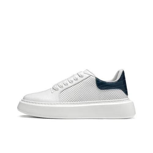 ROBERTA DI CAMERINO Low Top Skateboard Shoes Men's White