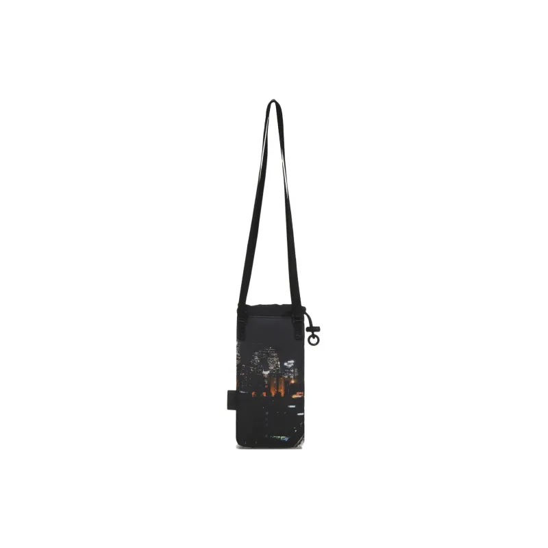 LiNing Polyester Shoulder Bag, Crossbody Bag Unisex Black-3