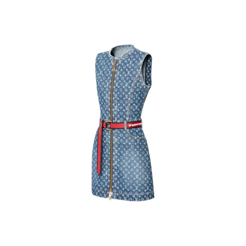LOUIS VUITTON Lv X Ac Monogram Dress-2