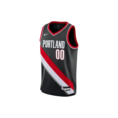 NBA Nike Basketball Jerseys Men Black