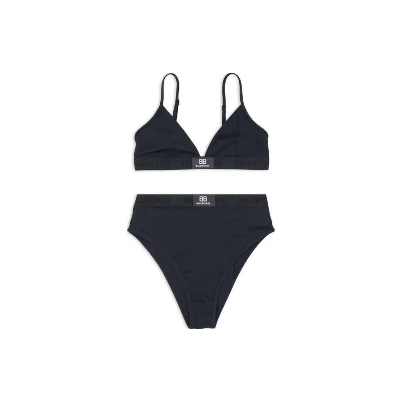 Balenciaga SS23 Underwear Set Women's Black-0