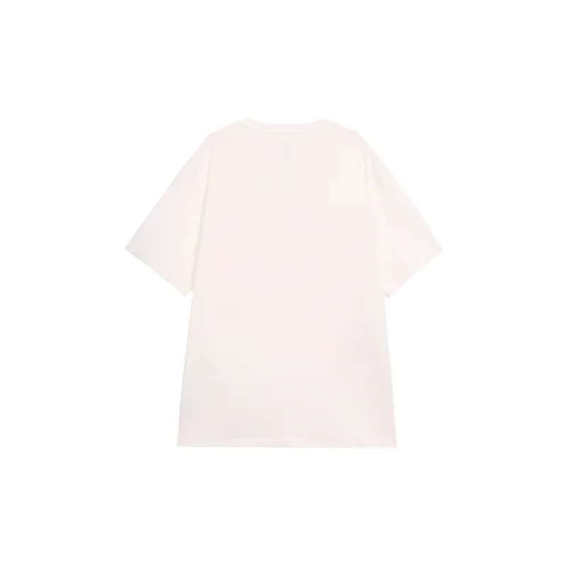 Converse Center Front Remi T Shirt Unisex White-1