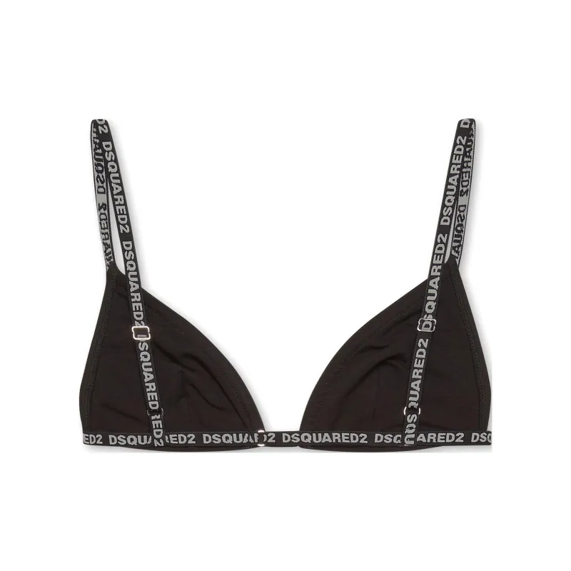 DSQUARED 2 Logo Embellished Bra-1
