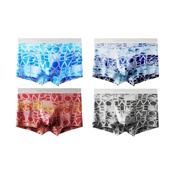 SEPTWOLVES Boxer Shorts Men's 4 Pack Gift Box Set
