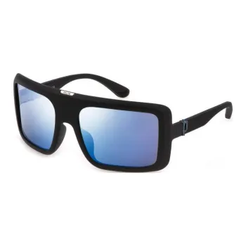 Police Injection Molded Irregular Shape Sunglasses Women's Black