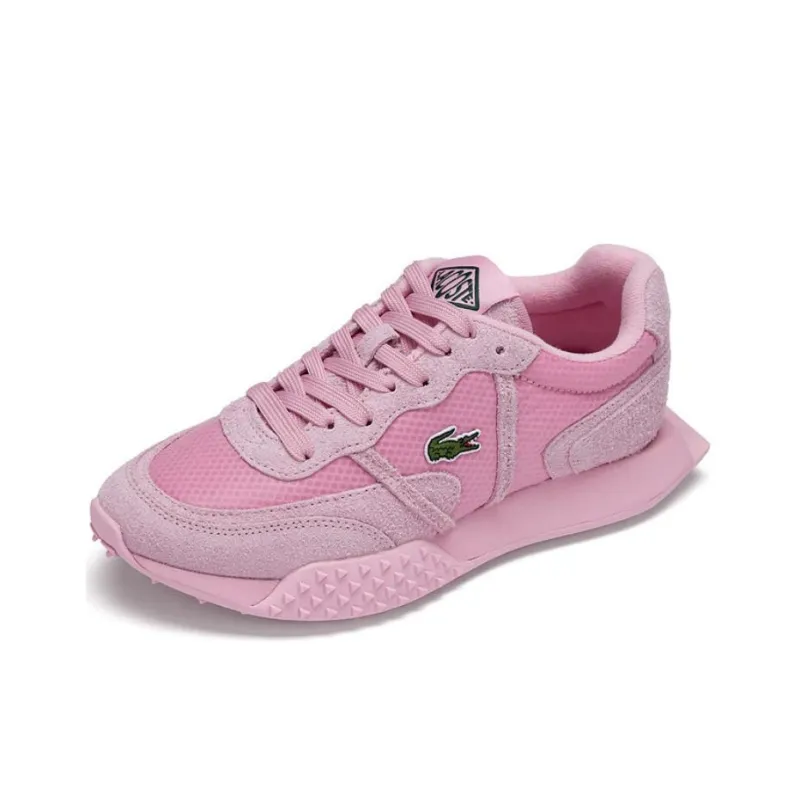 LACOSTE Low Top Casual Shoes Women's Pink-1