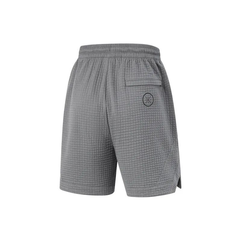 LiNing Casual Shorts Men's Shadow Gray-1