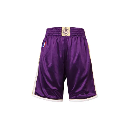 Mitchell Ness Basketball Shorts Unisex Purple