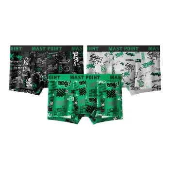 Mast Point Boxer Shorts Men's Gift Box Set
