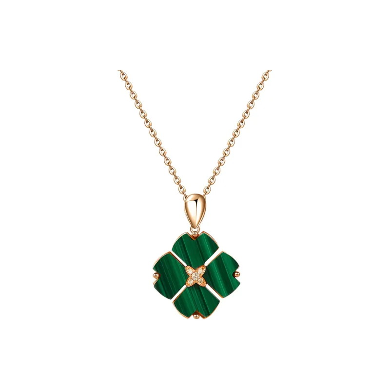 KADER Malachite Jade Necklaces Women's-0