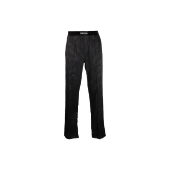 TOM FORD Graphic Printed Straight Leg Pants