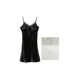 Black[Box Included][100% mulberry silk]