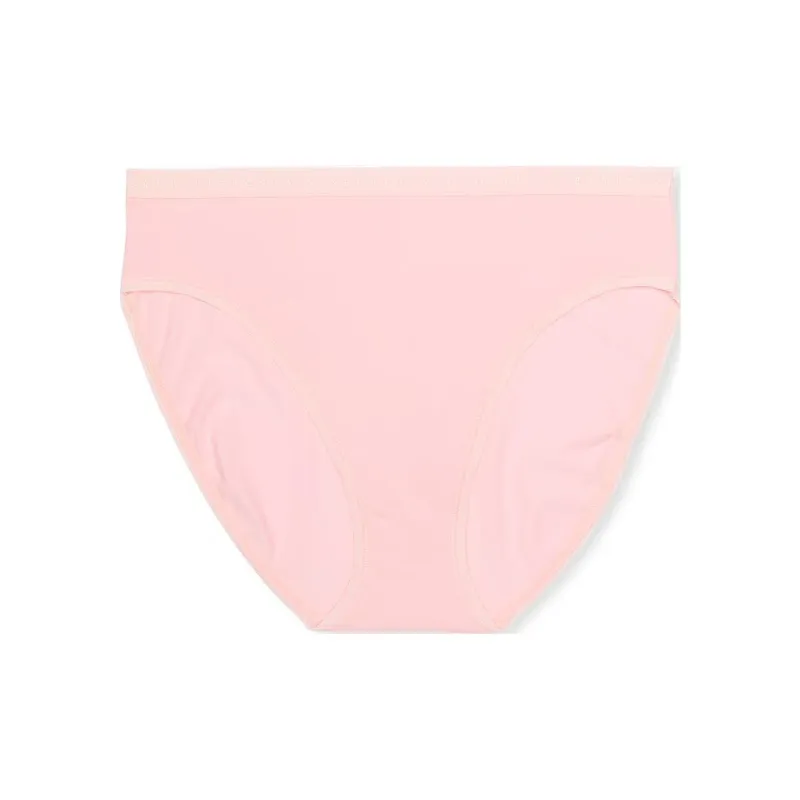 Victoria's Secret Stretch Cotton High-Leg Brief Panty / Pretty Blossom Underpants Women's 1 Pack Pink-0