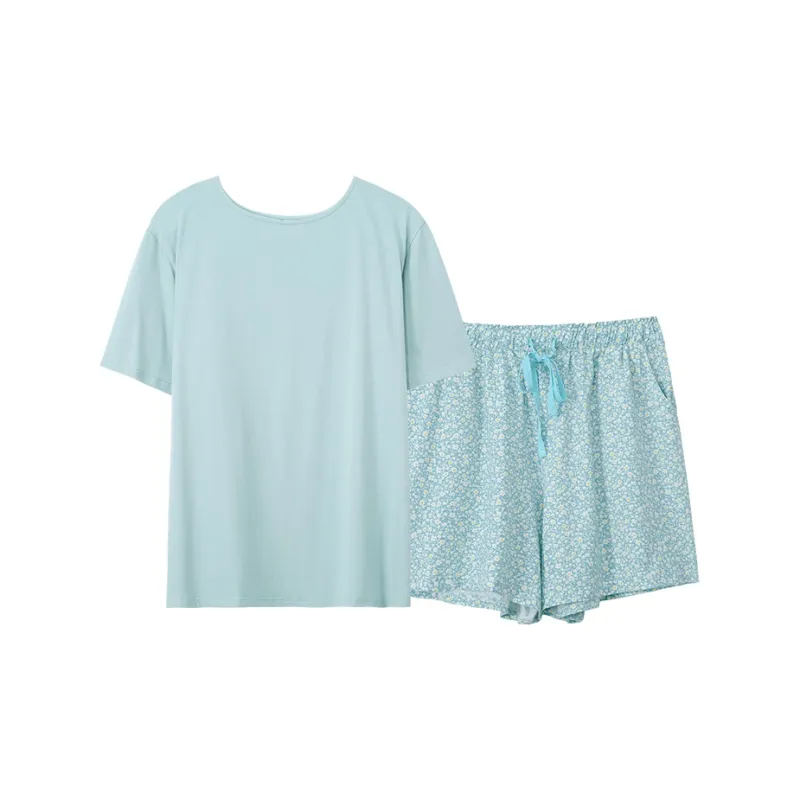 MIIOW Cool One Summer Series Pajama Set Women's Sky Blue-0