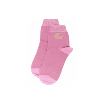 GUCCI Gg Lurex Socks Pink
